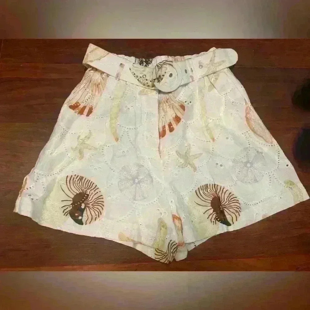 Palm Noosa Rummy Shorts In Shells AU12 - Picture 6 of 10